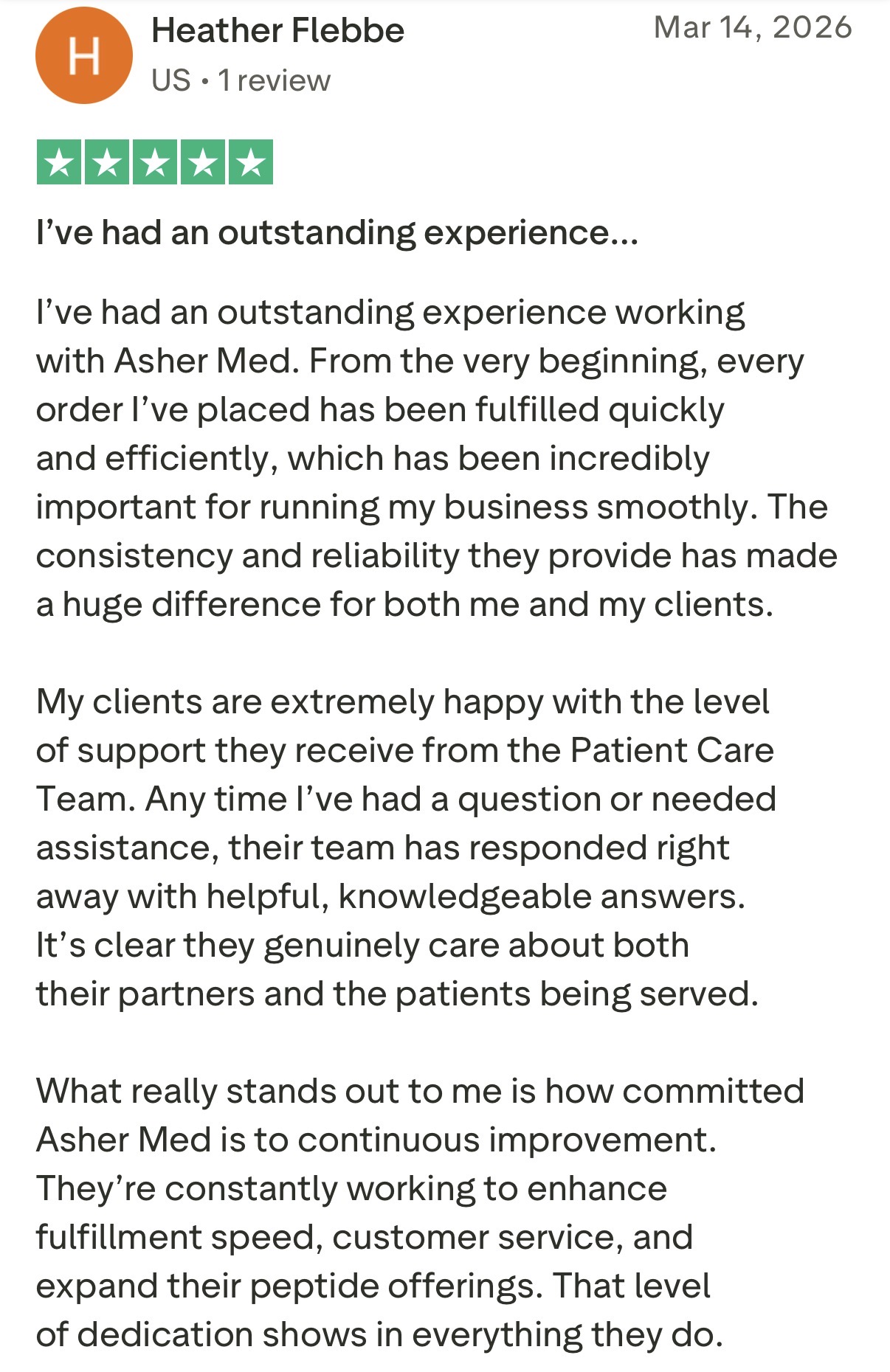 Trustpilot review 4