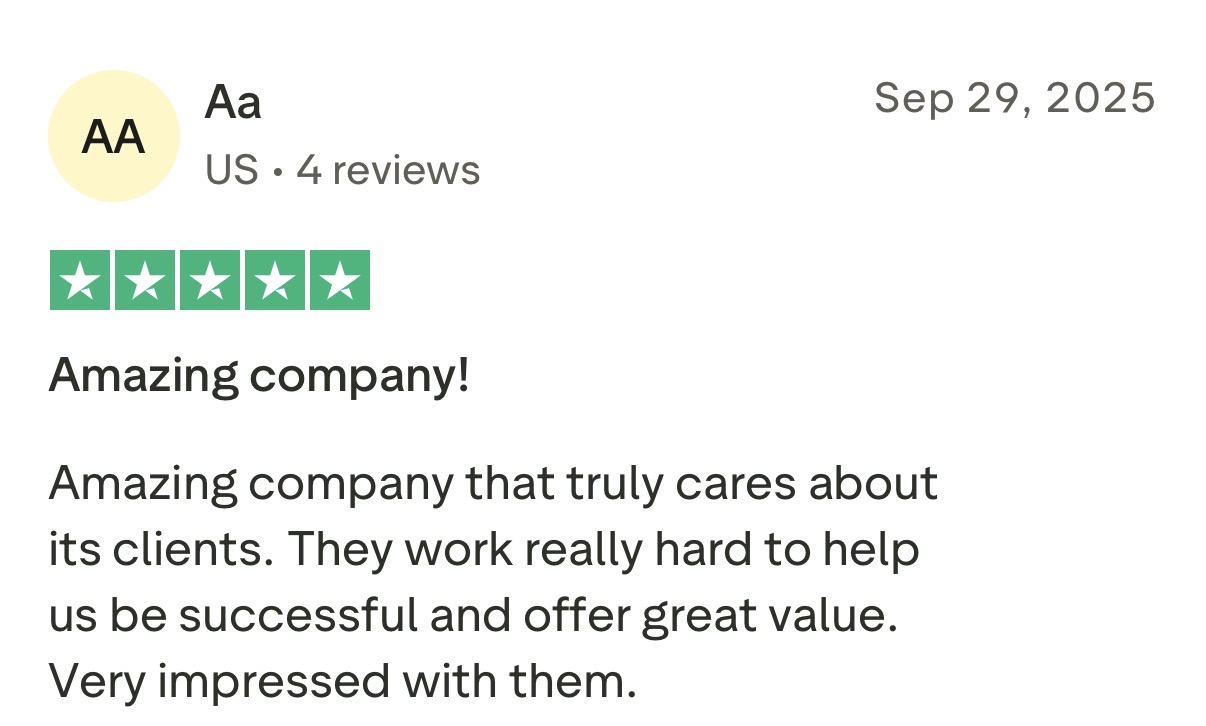 Trustpilot review 11
