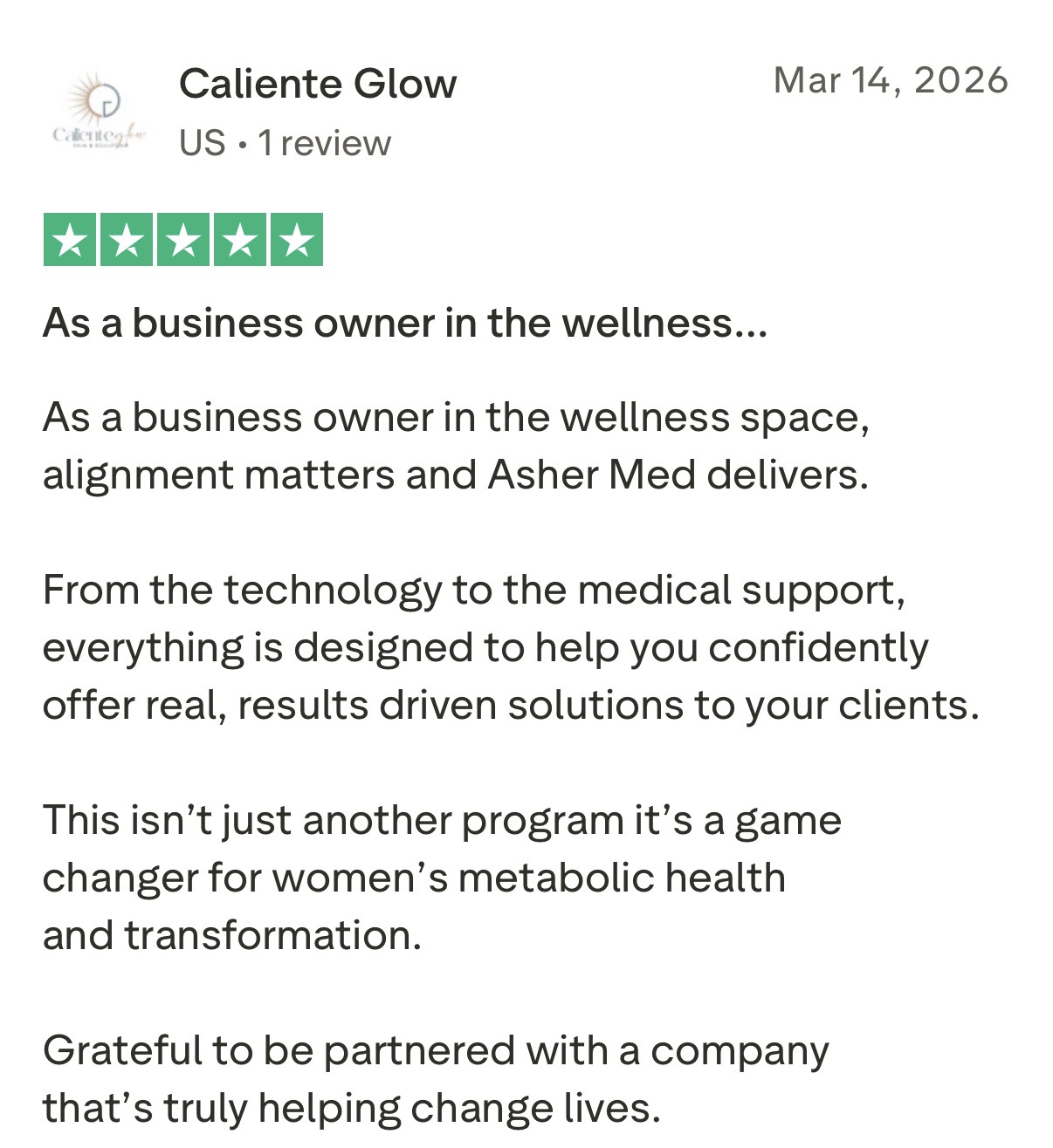 Trustpilot review 3
