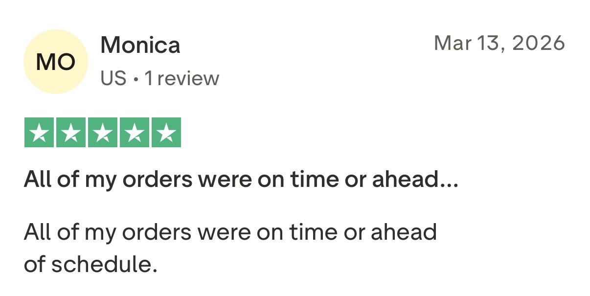 Trustpilot review 7