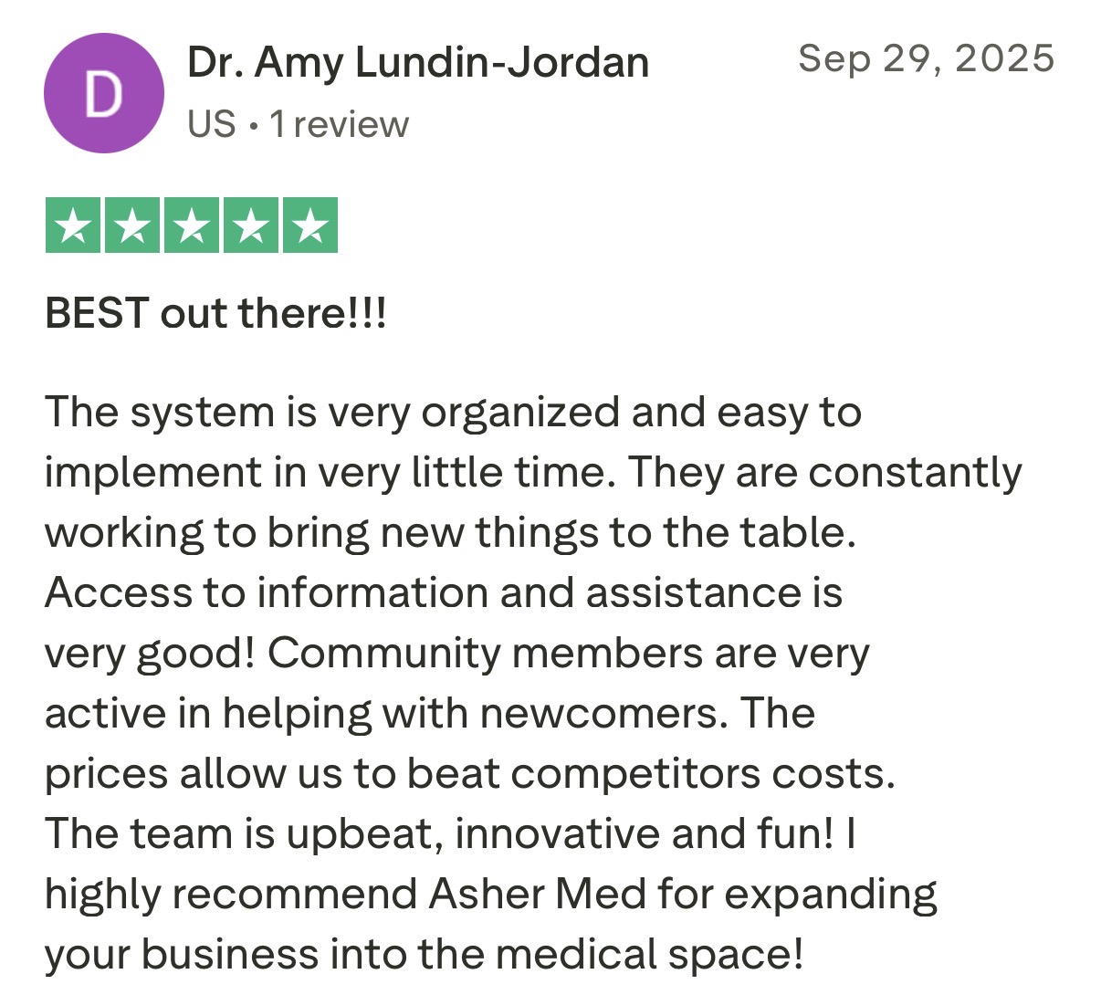 Trustpilot review 12